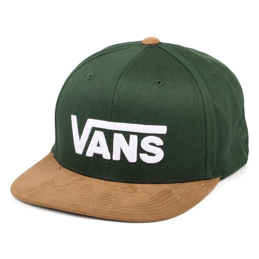 Gorra Snapback Drop V II de Vans - Bosque-Beige Arena