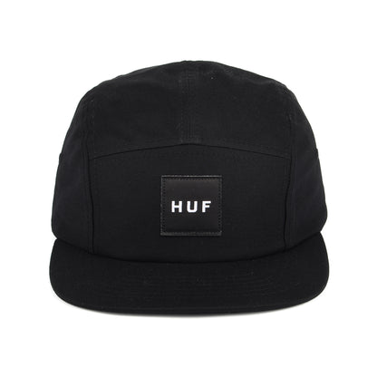 Gorra 5 paneles Essentials Box Logo de HUF - Negro
