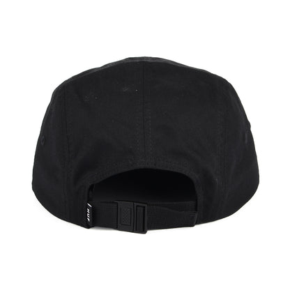 Gorra 5 paneles Essentials Box Logo de HUF - Negro