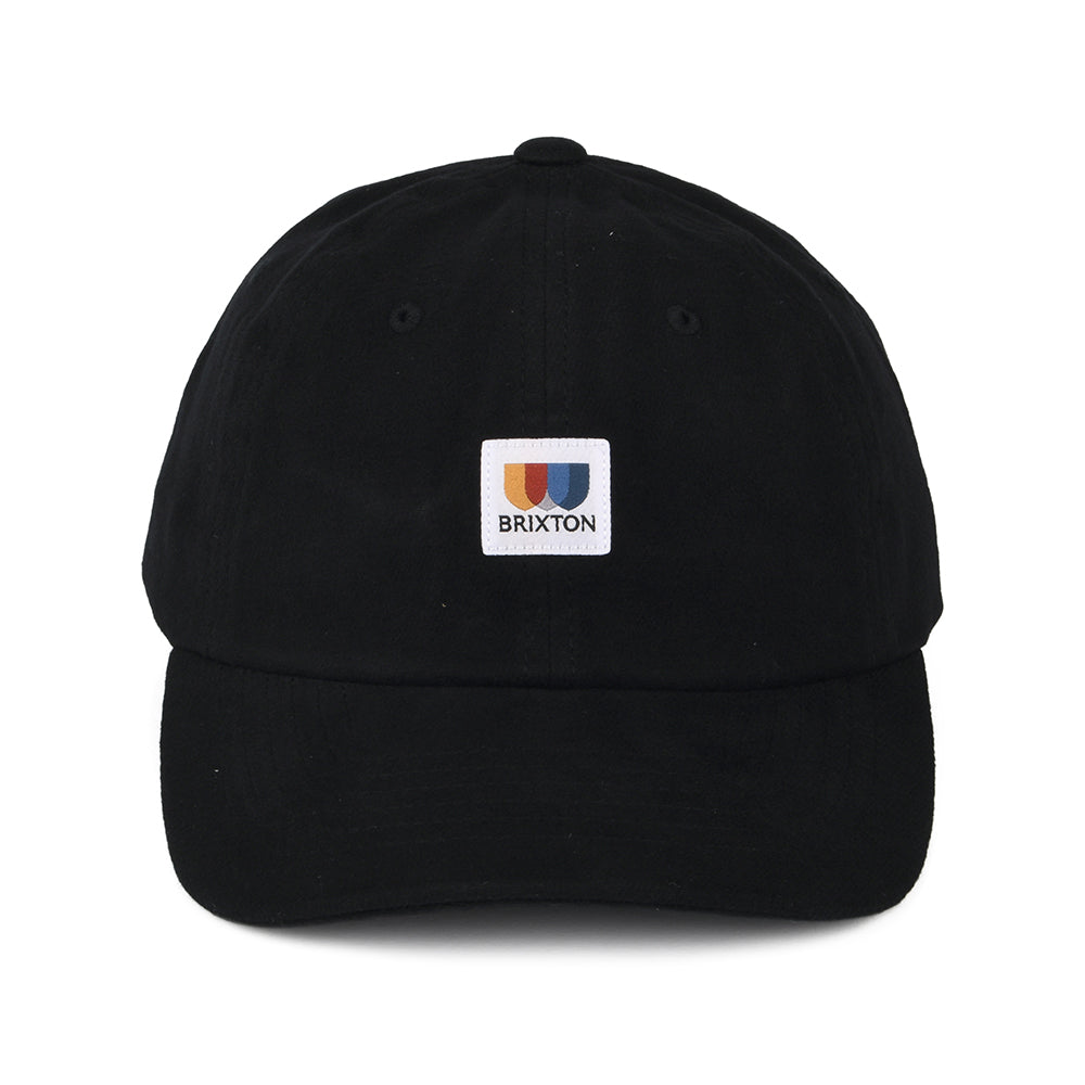 Gorra de béisbol Alton LP de Brixton - Negro