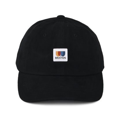 Gorra de béisbol Alton LP de Brixton - Negro