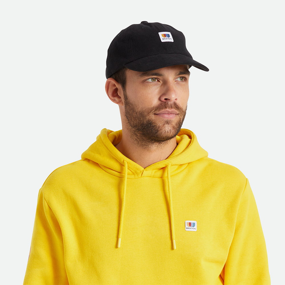 Gorra de béisbol Alton LP de Brixton - Negro