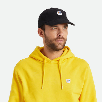Gorra de béisbol Alton LP de Brixton - Negro