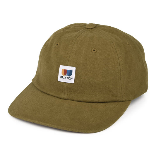 Gorra de béisbol Alton LP de Brixton - Bronce