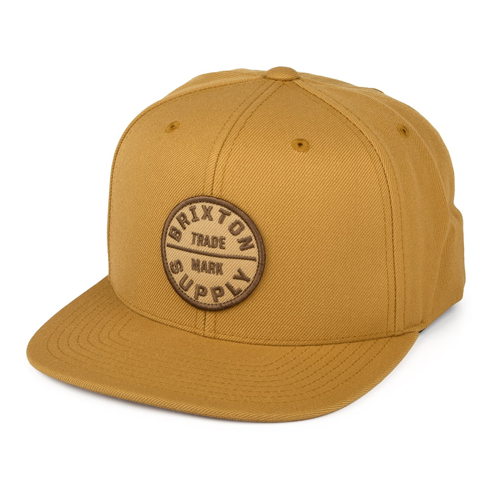 Gorra Snapback Oath III de Brixton - Cobrizo