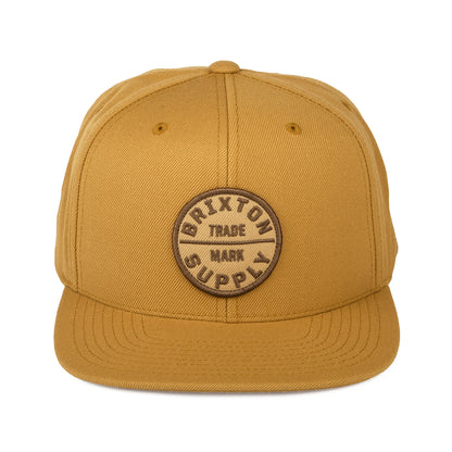 Gorra Snapback Oath III de Brixton - Cobrizo
