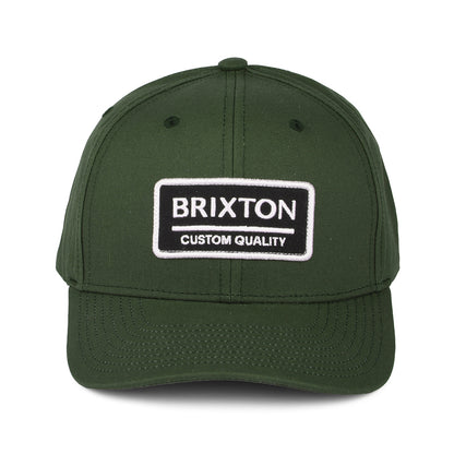 Gorra Snapback Palmer Proper NetPlus MP de Brixton - Verde Oliva