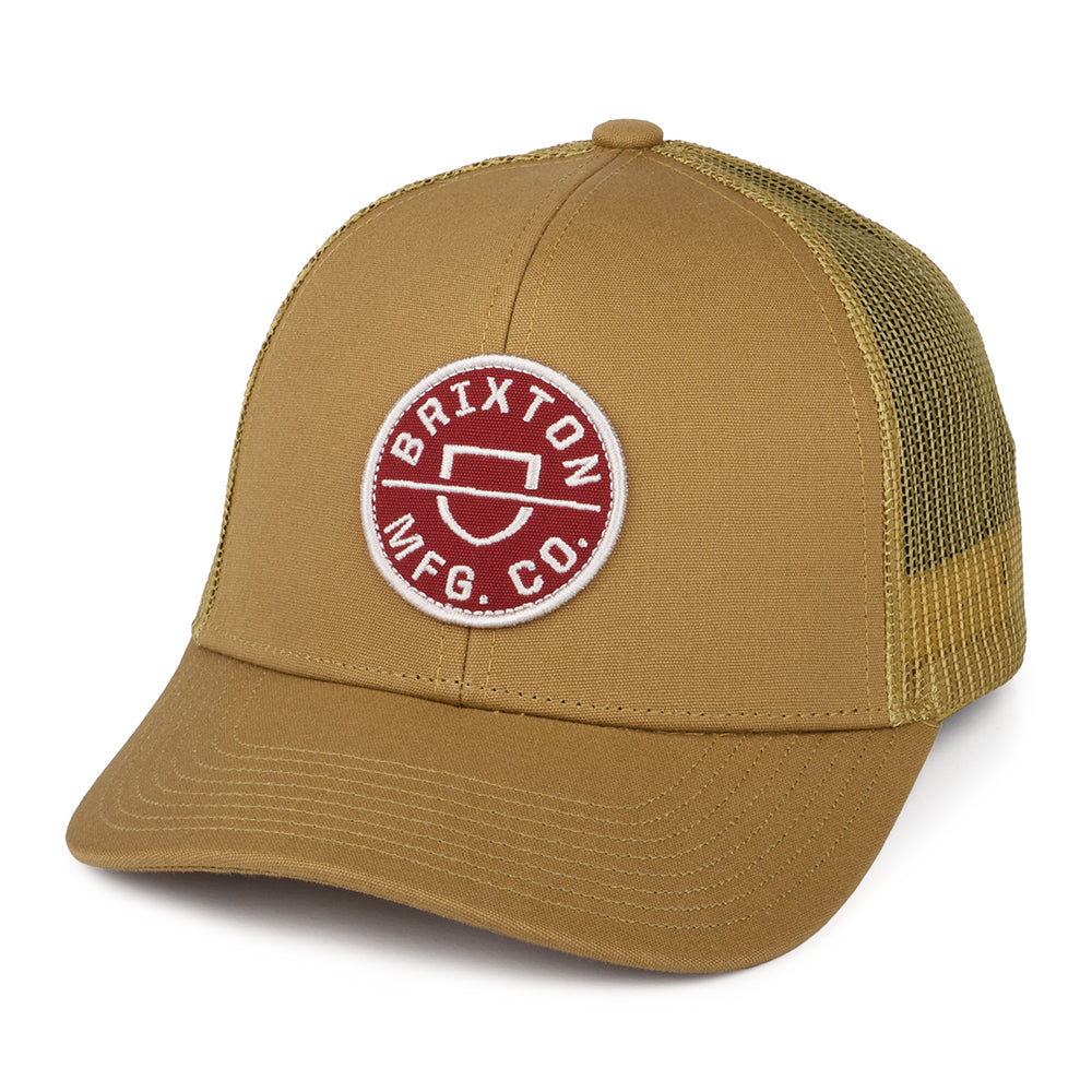 Gorra Trucker Crest NetPlus MP de Brixton - Arena del Desierto