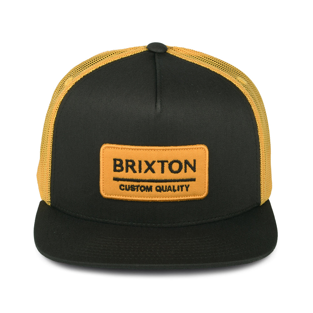 Gorra Trucker Palmer Proper MP de Brixton - Marrón