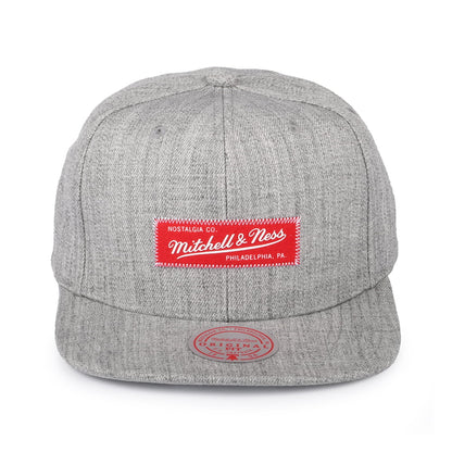 Gorra Snapback Hi Density de Mitchell & Ness - Gris Jaspeado