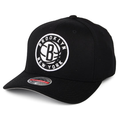 Gorra Snapback NBA Team Ground Stretch Brooklyn Nets de Mitchell & Ness - Negro
