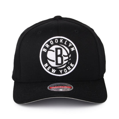 Gorra Snapback NBA Team Ground Stretch Brooklyn Nets de Mitchell & Ness - Negro