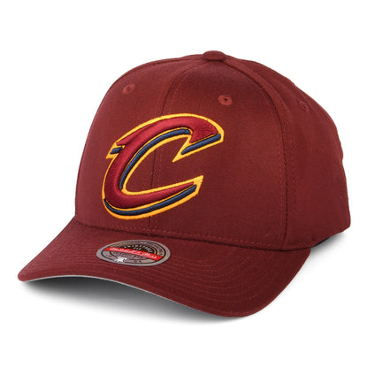 Gorra Snapback NBA Team Ground Stretch Cleveland Cavaliers de Mitchell & Ness - Burdeos