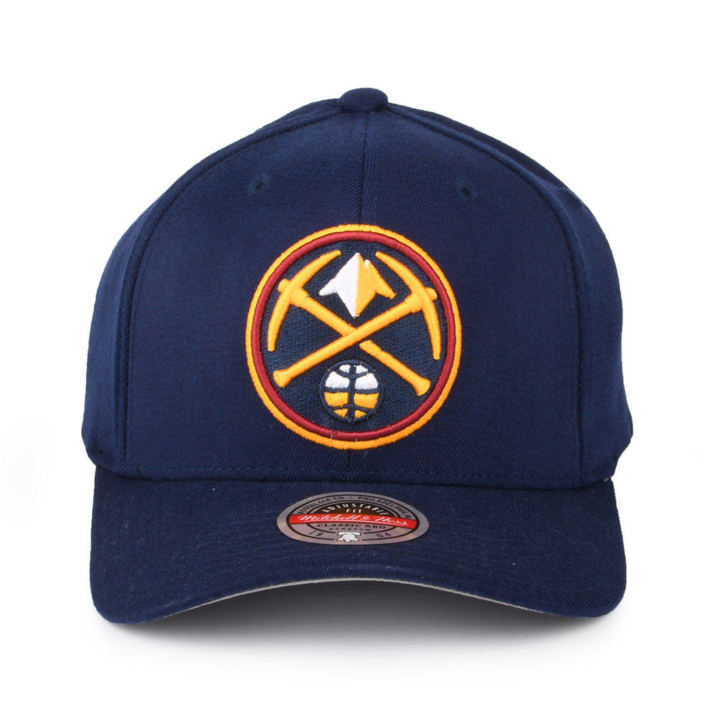 Gorra Snapback NBA Team Ground Stretch Denver Nuggets de Mitchell & Ness - Azul Marino