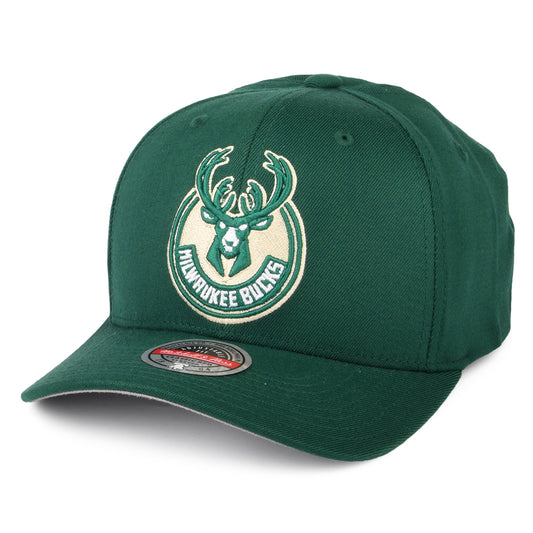 Gorra Snapback NBA Team Ground Stretch Milwaukee Bucks de Mitchell & Ness - Verde