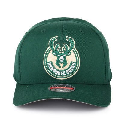 Gorra Snapback NBA Team Ground Stretch Milwaukee Bucks de Mitchell & Ness - Verde
