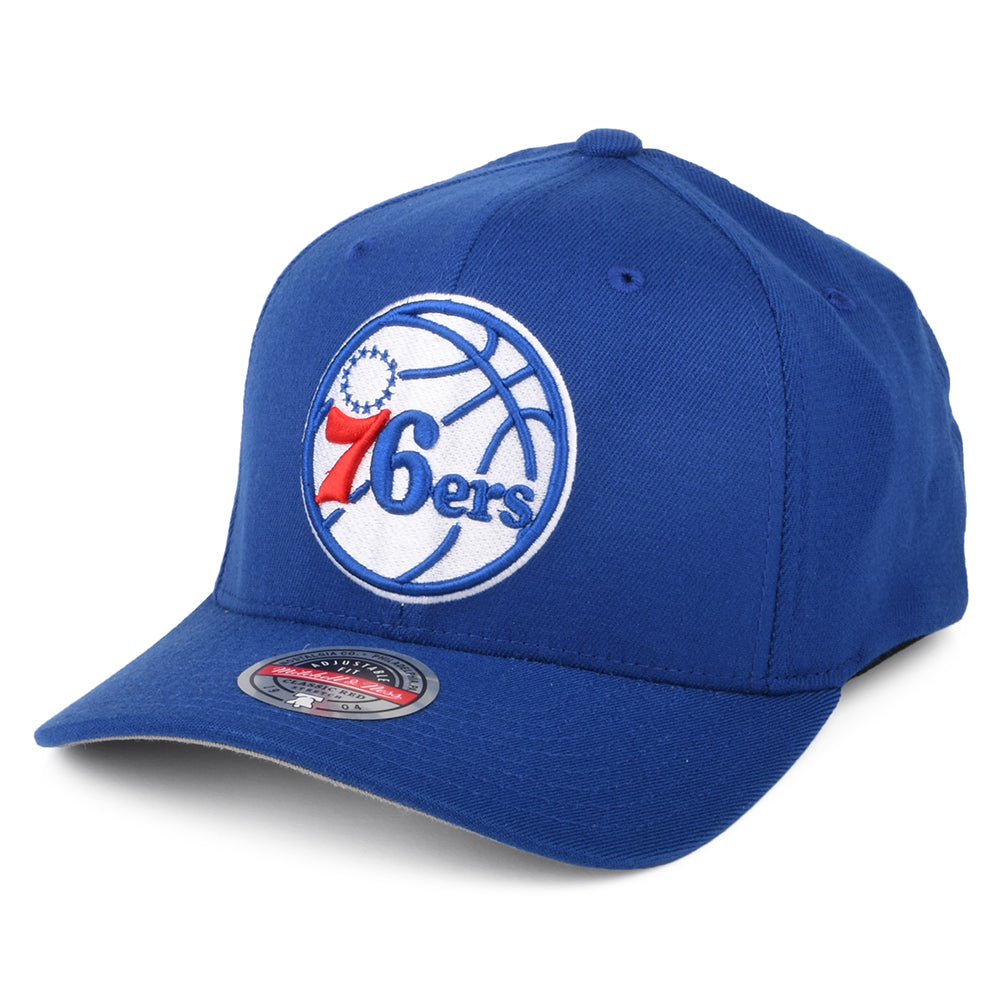 Gorra Snapback NBA Team Ground Stretch Philadelphia 76ers de Mitchell & Ness - Azul Real