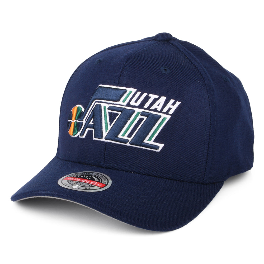 Gorra Snapback NBA Team Ground Stretch Utah Jazz de Mitchell & Ness - Azul Marino