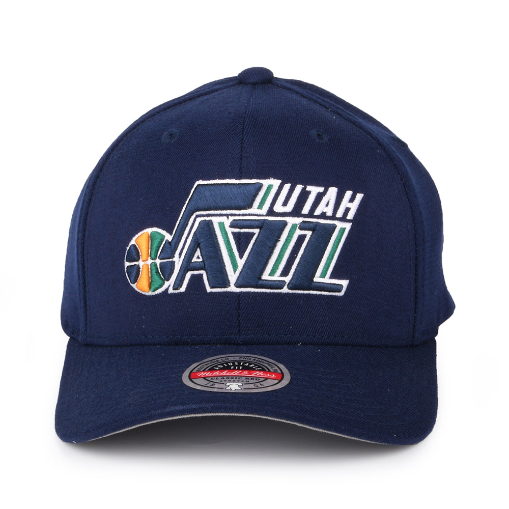 Gorra Snapback NBA Team Ground Stretch Utah Jazz de Mitchell & Ness - Azul Marino