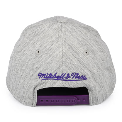 Gorra Snapback NBA Team Heather Stretch Charlotte Hornets de Mitchell & Ness - Gris Jaspeado