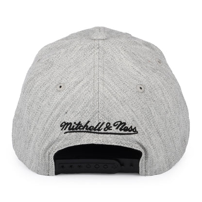Gorra Snapback NBA Team Heather Stretch Toronto Raptors de Mitchell & Ness - Gris Jaspeado