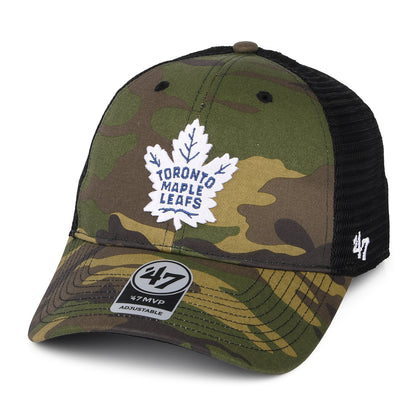 Gorra Trucker NHL Camo Branson MVP Toronto Maple Leafs de 47 Brand - Camuflaje