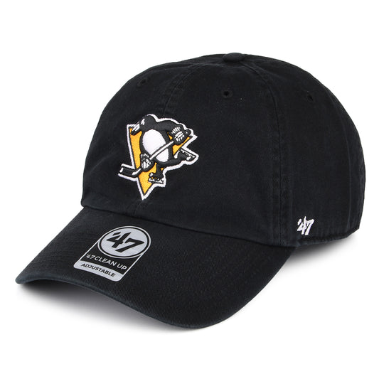 Gorra de béisbol NHL Clean Up II Pittsburgh Penguins de 47 Brand - Negro
