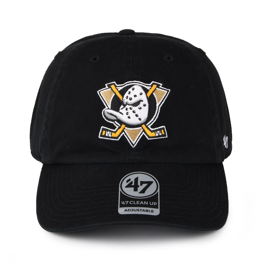 Gorra de béisbol NHL Clean Up Anaheim Ducks II de 47 Brand - Negro
