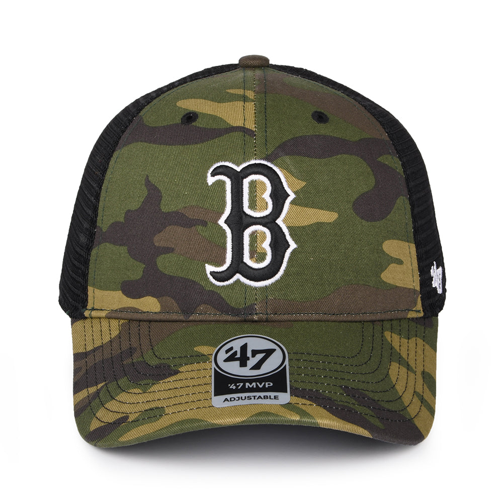 Gorra Trucker MLB Camo Branson MVP Boston Red Sox de 47 Brand - Camuflaje