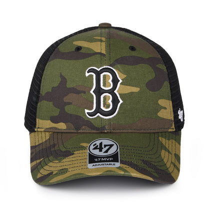 Gorra Trucker MLB Camo Branson MVP Boston Red Sox de 47 Brand - Camuflaje