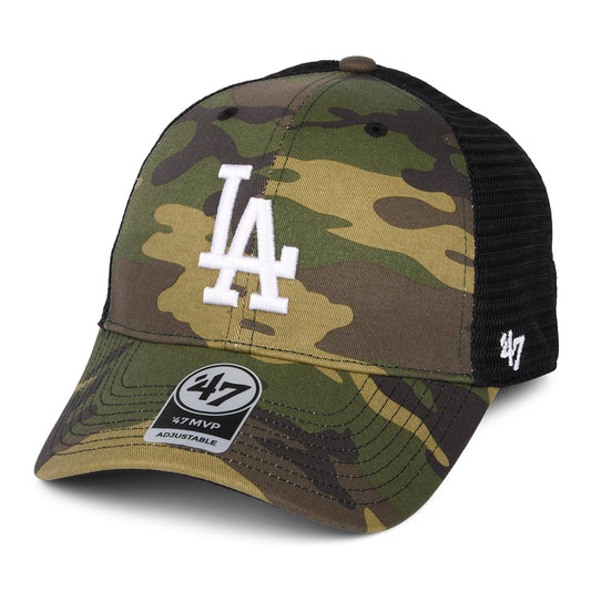 Gorra Trucker MLB Camo Branson MVP L.A. Dodgers de 47 Brand - Camuflaje