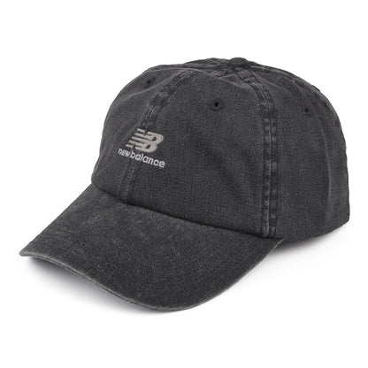 Gorra de béisbol NB Seasonal Classic de algodón lavado de New Balance - Negro