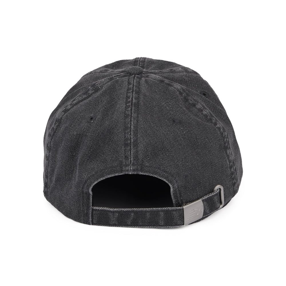 Gorra de béisbol NB Seasonal Classic de algodón lavado de New Balance - Negro
