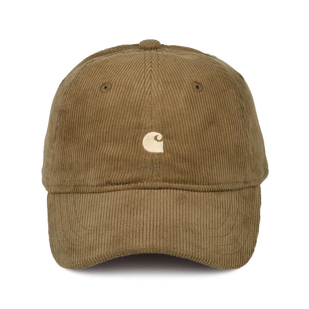 Gorra de béisbol Harlem de pana de Carhartt WIP - Marrón-Marrón Claro
