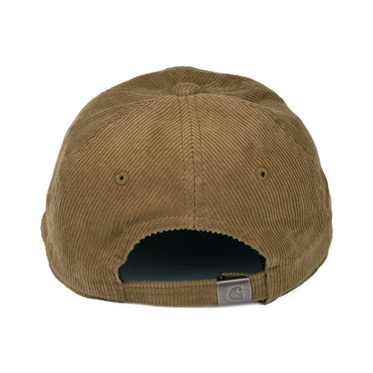 Gorra de béisbol Harlem de pana de Carhartt WIP - Marrón-Marrón Claro
