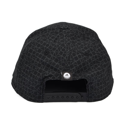 Gorra Snapback Tour Print de Adidas - Negro