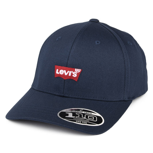 Gorra de béisbol Mid Batwing Flexfit de Levi's - Azul Marino