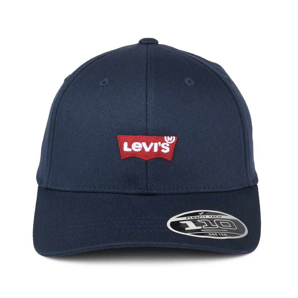 Gorra de béisbol Mid Batwing Flexfit de Levi's - Azul Marino