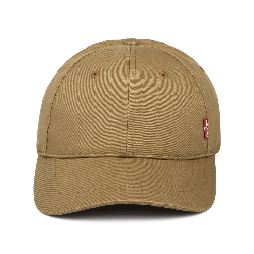 Gorra de béisbol Classic Twill con etiqueta roja de Levi's - Marrón