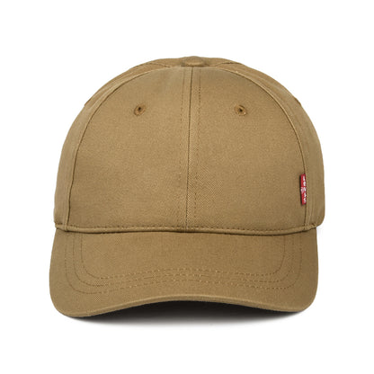 Gorra de béisbol Classic Twill con etiqueta roja de Levi's - Marrón