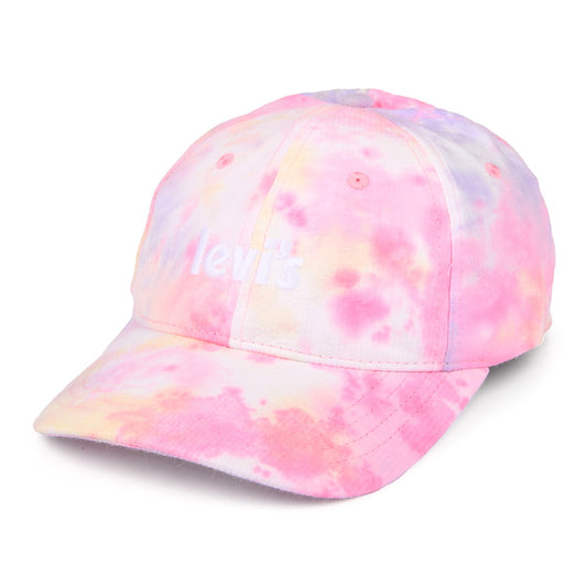 Gorra de béisbol mujeres Poster Logo Flexfit Tie Dye de Levi's - Multicolor
