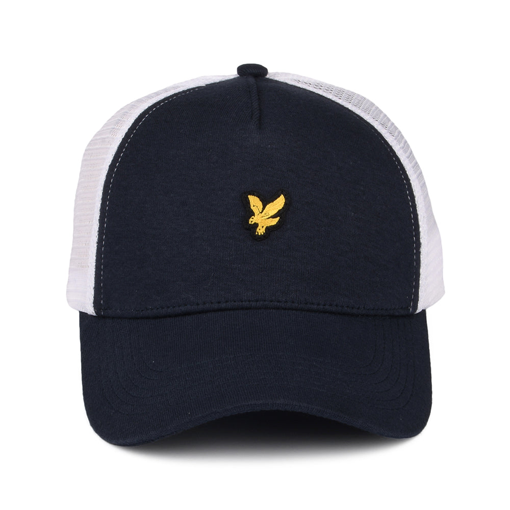 Gorra Trucker de Lyle & Scott - Azul Marino Oscuro-Blanco