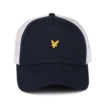 Gorra Trucker de Lyle & Scott - Azul Marino Oscuro-Blanco