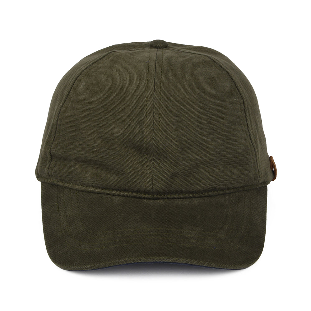 Gorra de béisbol de algodón de Failsworth - Kaki-Azul Marino