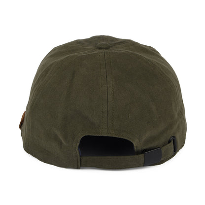 Gorra de béisbol de algodón de Failsworth - Kaki-Azul Marino
