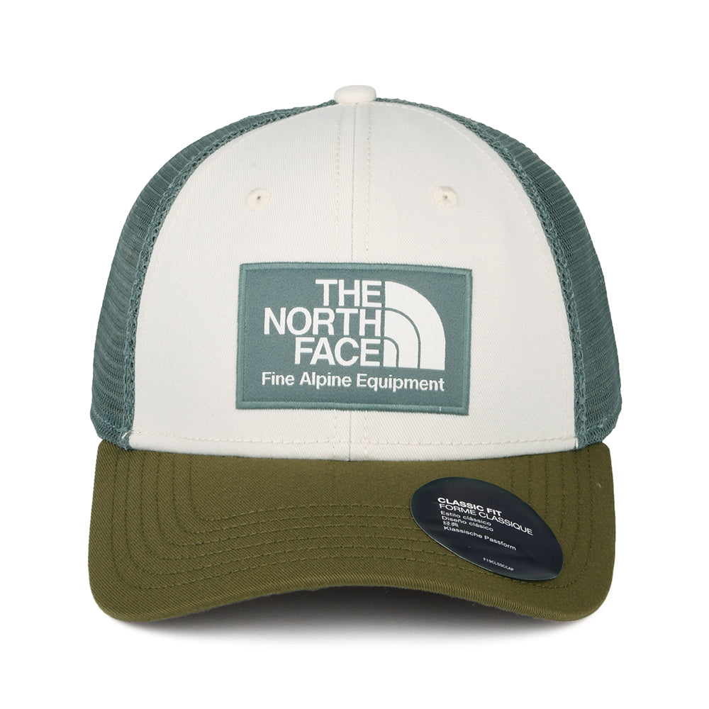 Gorra Trucker Mudder reciclado de The North Face - Crema-Verde Oliva