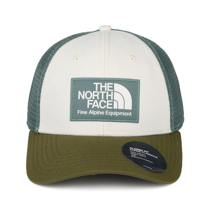 Gorra Trucker Mudder reciclado de The North Face - Crema-Verde Oliva
