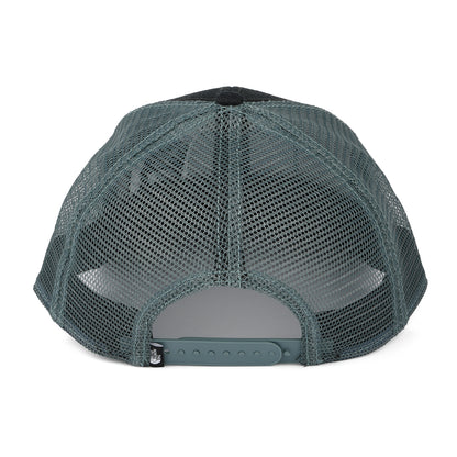 Gorra Trucker Mudder ajuste profundo de The North Face - Gris Oscuro-Azul