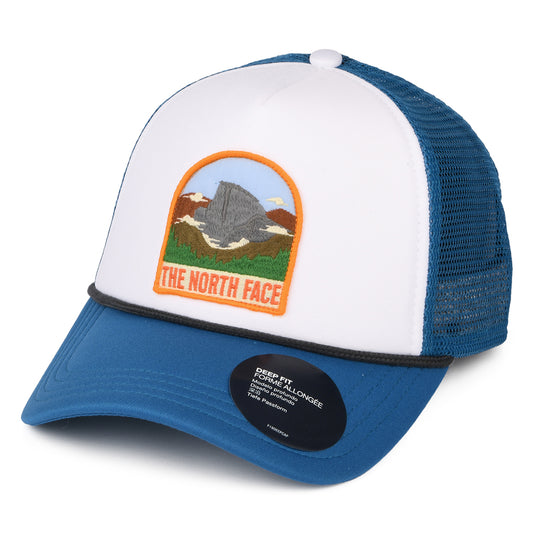 Gorra Trucker Valley de The North Face - Azul Medio-Blanco