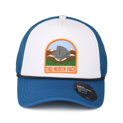 Gorra Trucker Valley de The North Face - Azul Medio-Blanco